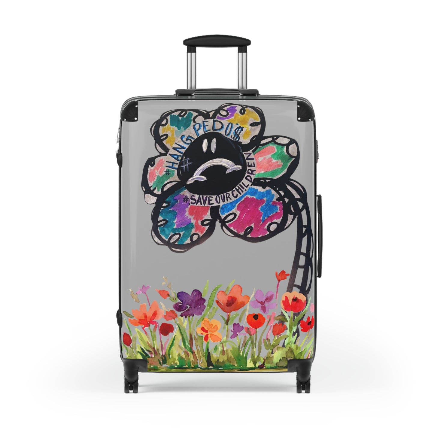 Awareness Art V Hardshell Suitcase