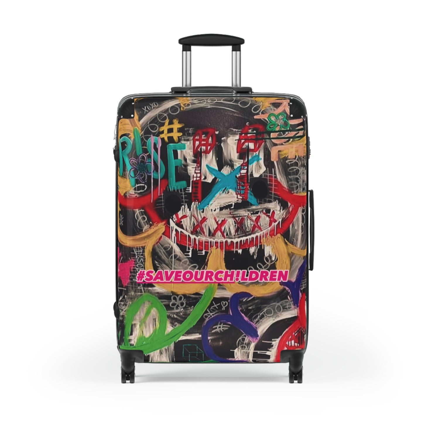 Awareness Art VII Hardshell Suitcase