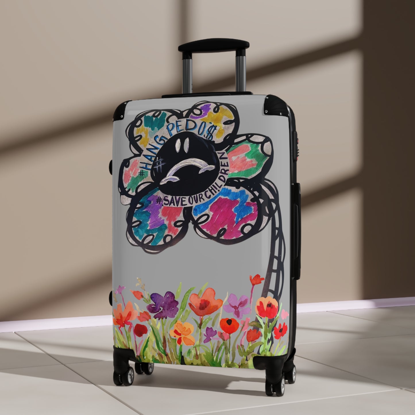 Awareness Art V Hardshell Suitcase