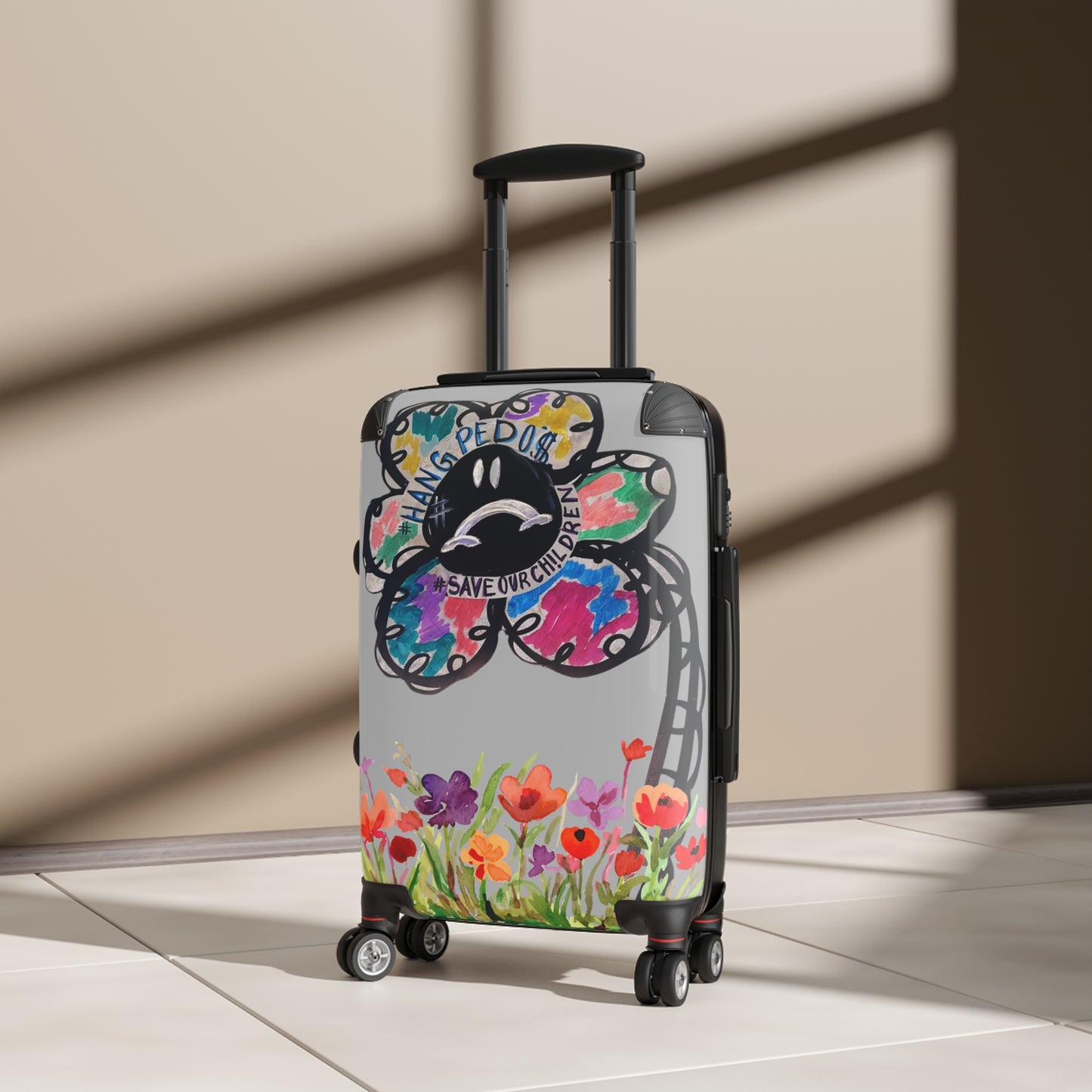 Awareness Art V Hardshell Suitcase