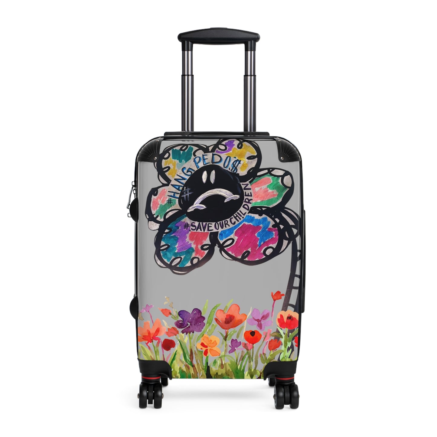 Awareness Art V Hardshell Suitcase