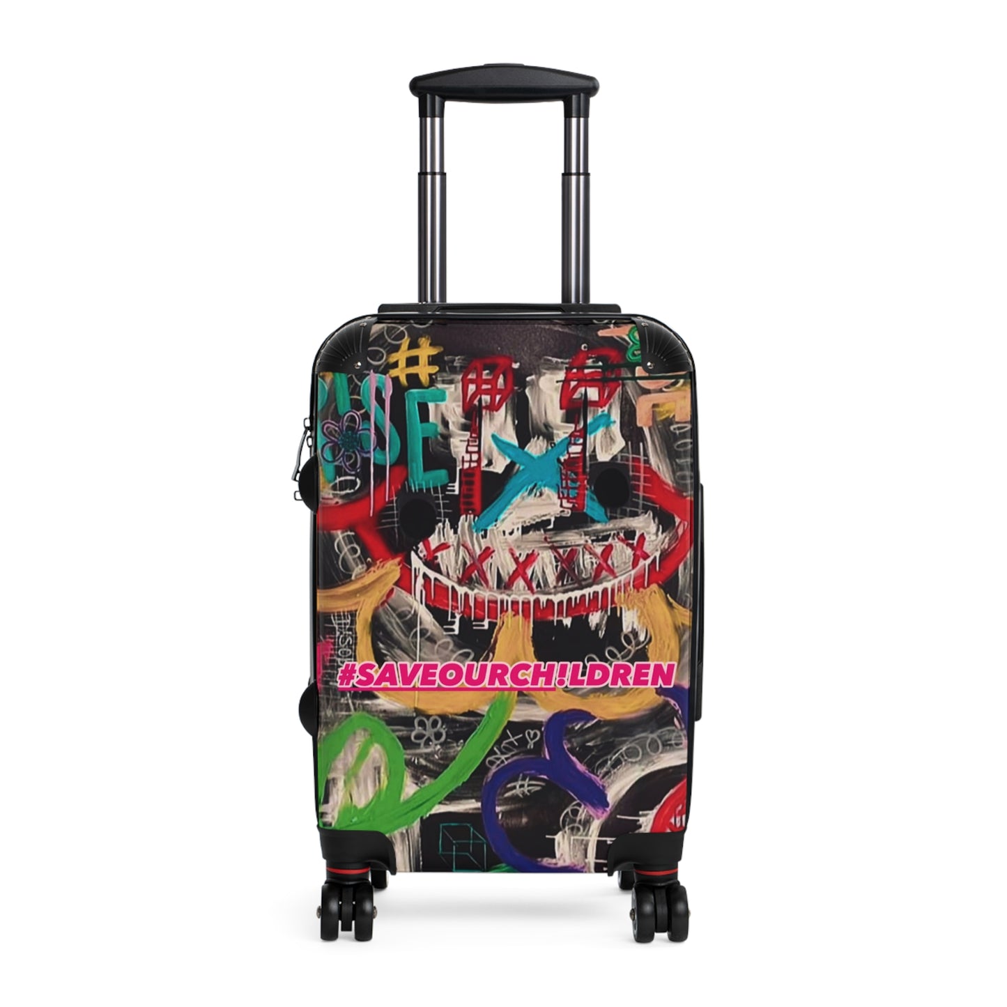 Awareness Art VII Hardshell Suitcase