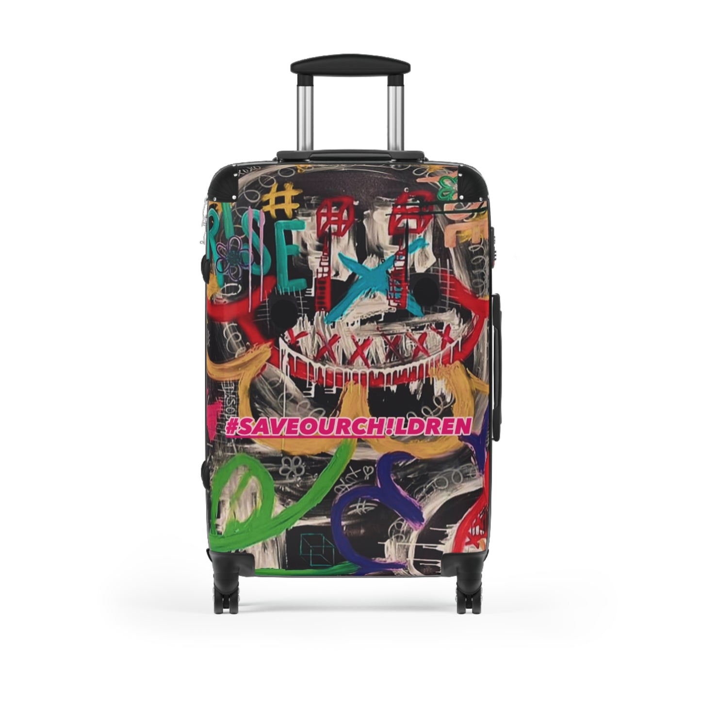 Awareness Art VII Hardshell Suitcase