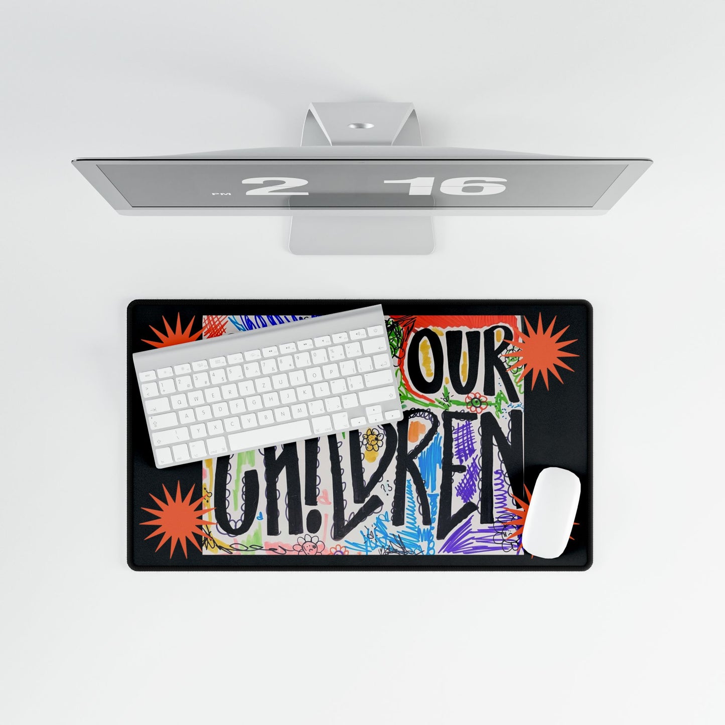 Save Our Ch!ldren Desk Mat