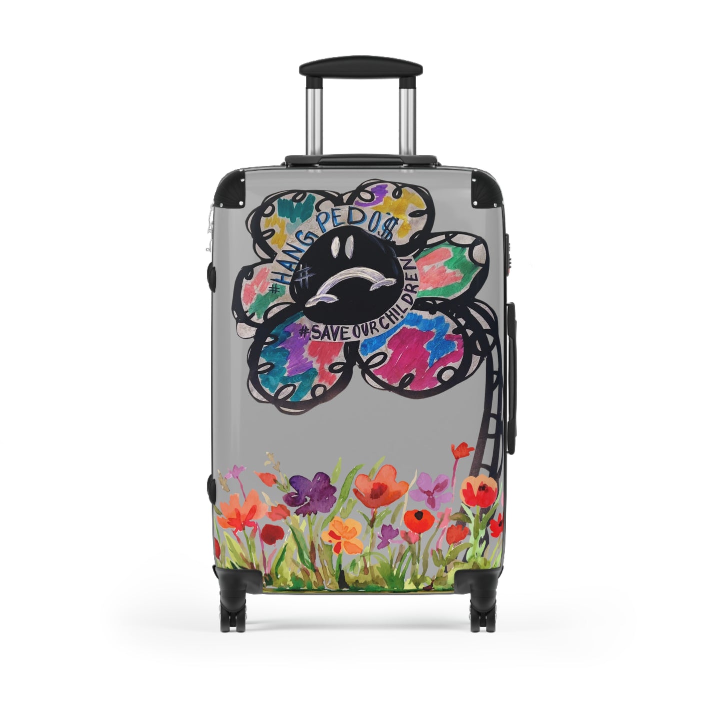 Awareness Art V Hardshell Suitcase