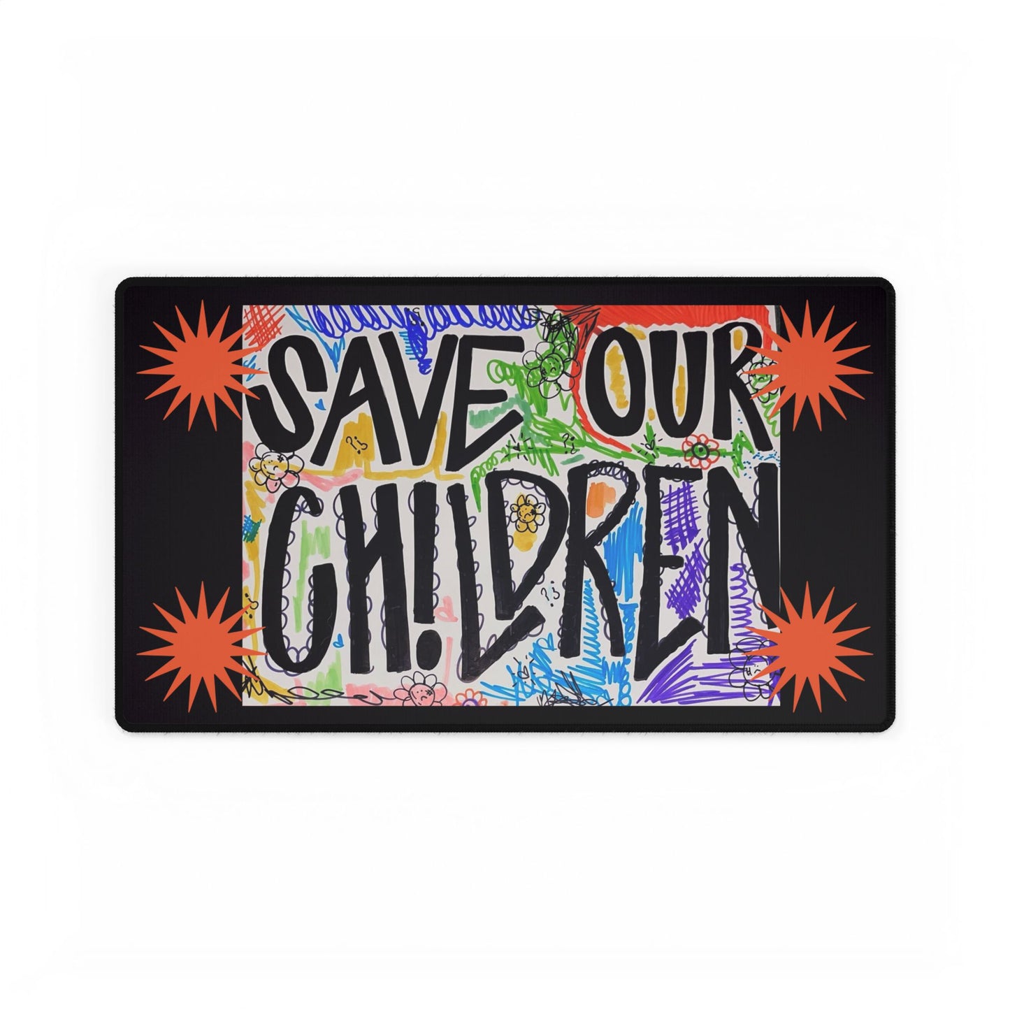 Save Our Ch!ldren Desk Mat