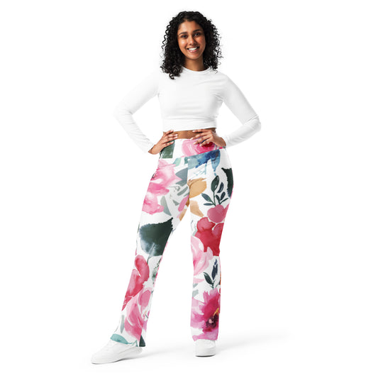 Life's Rosey Flare Leggings