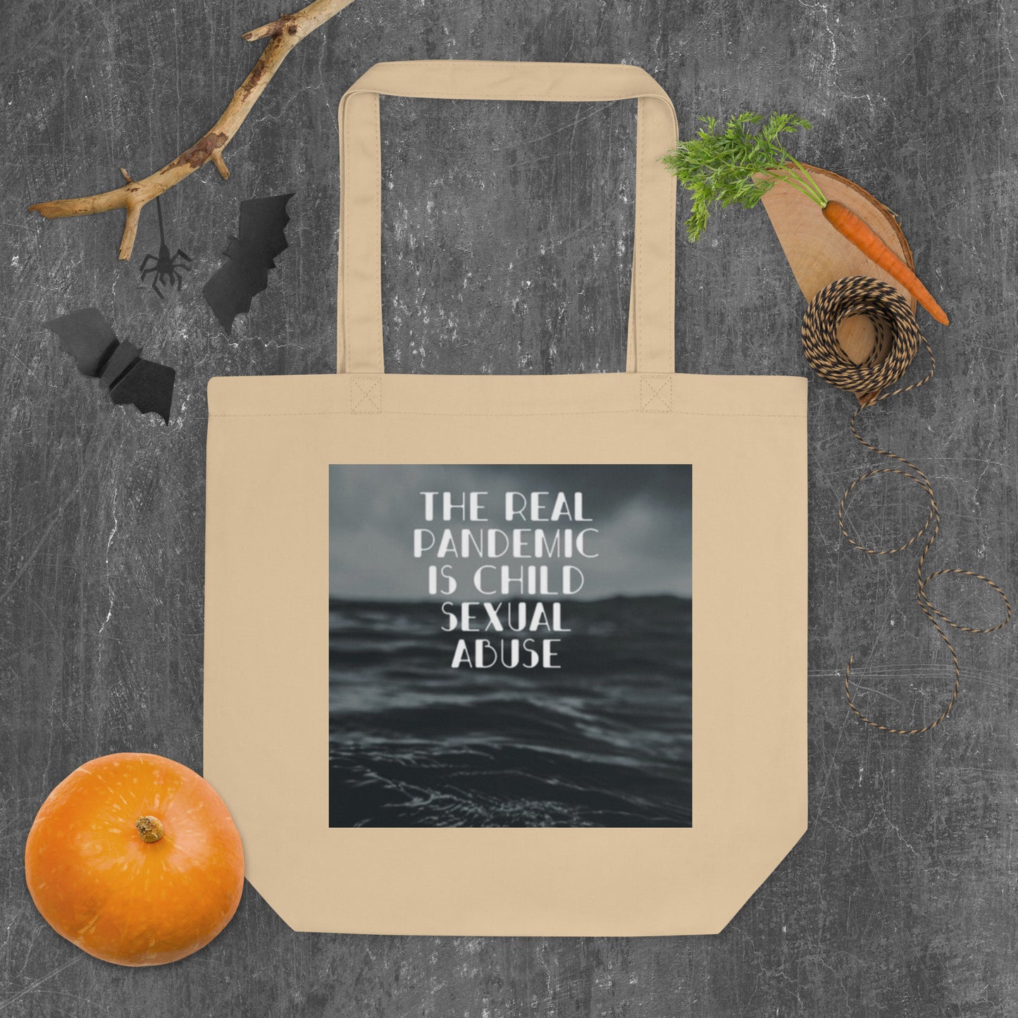 Stormy Seas Eco Tote Bag