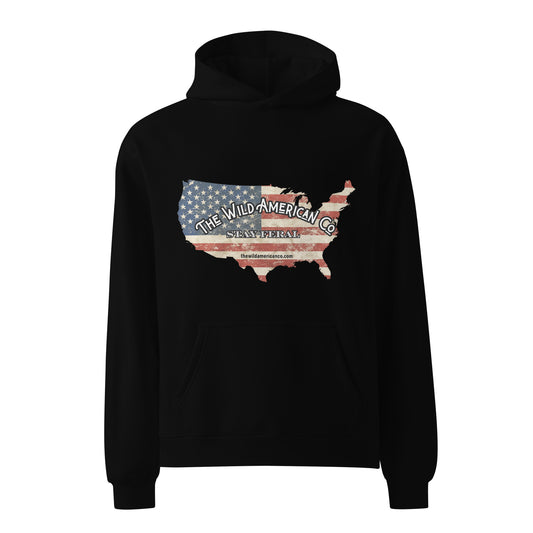 Wild American Unisex oversized hoodie