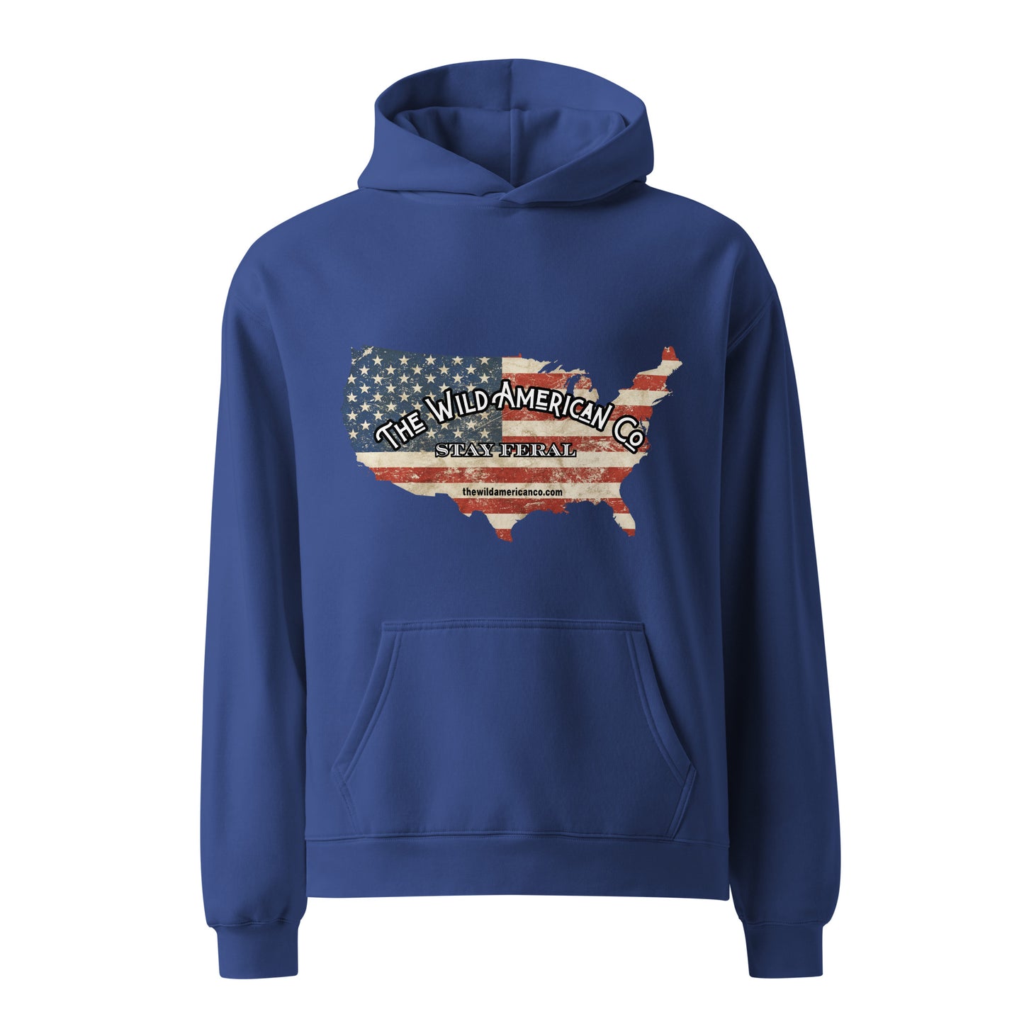 Wild American Unisex oversized hoodie