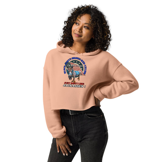 Dating Dems II Crop Hoodie (women's)