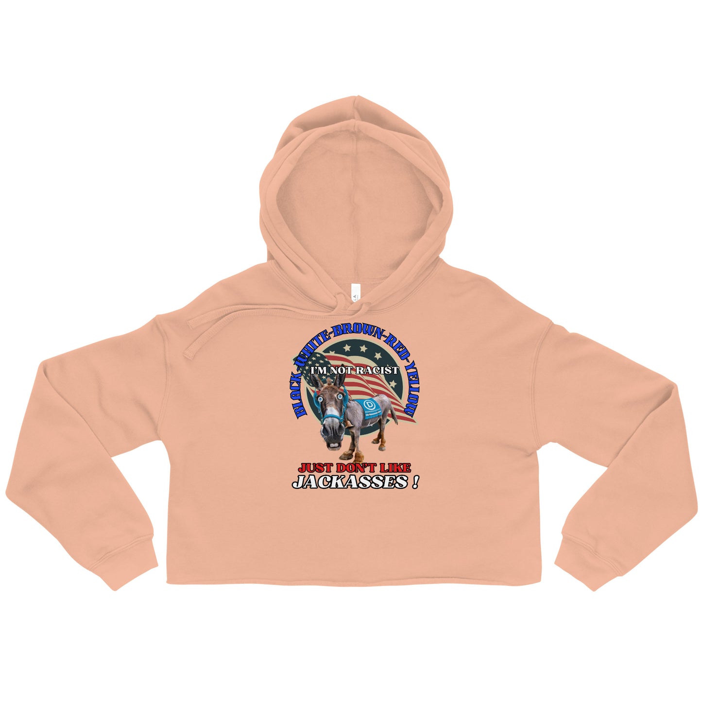 Dating Dems II Crop Hoodie (women's)