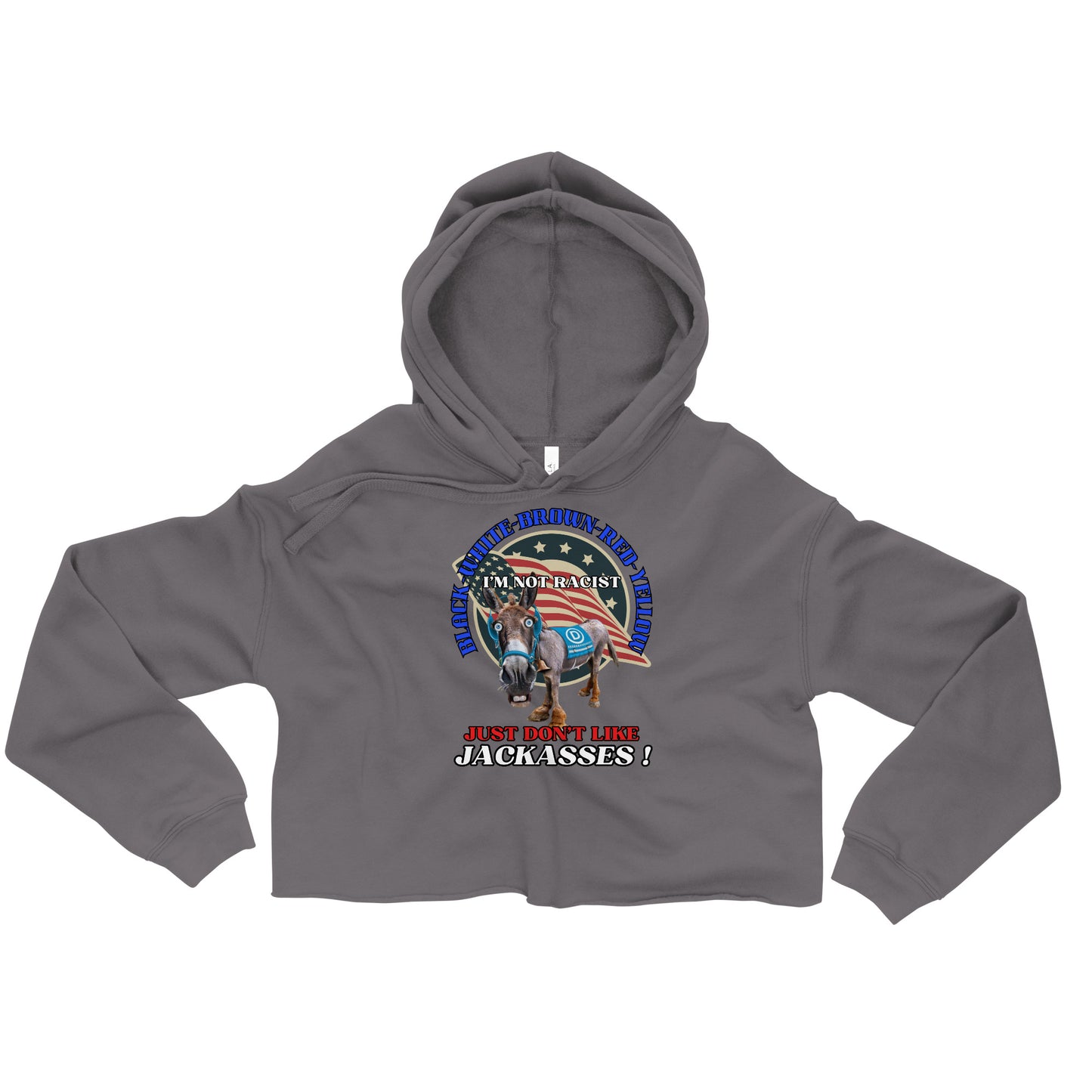 Dating Dems II Crop Hoodie (women's)