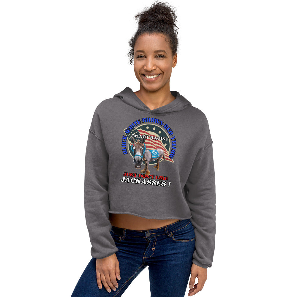 Dating Dems II Crop Hoodie (women's)