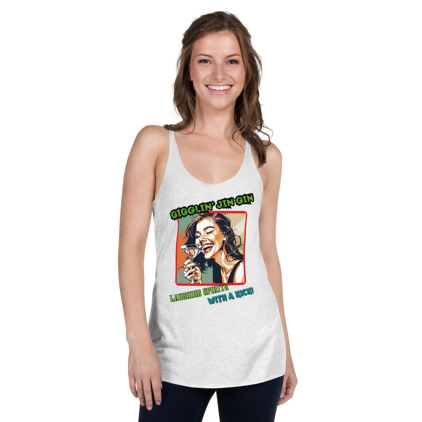 Gigglin' Jin Gin Racerback Tank