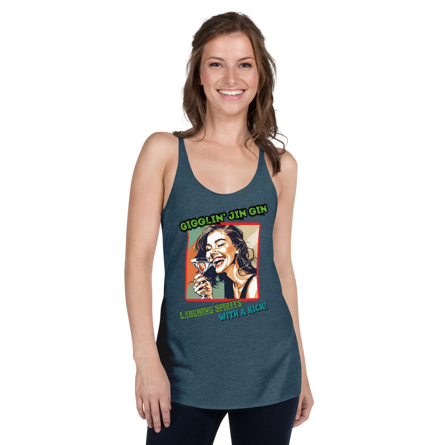 Gigglin' Jin Gin Racerback Tank