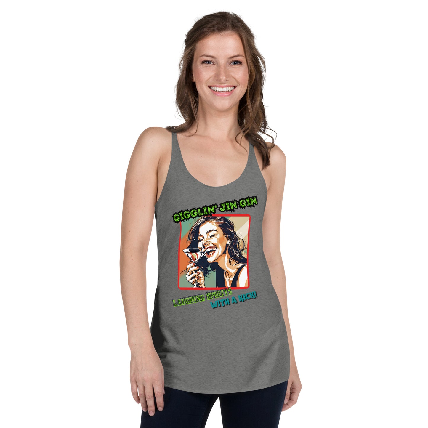 Gigglin' Jin Gin Racerback Tank