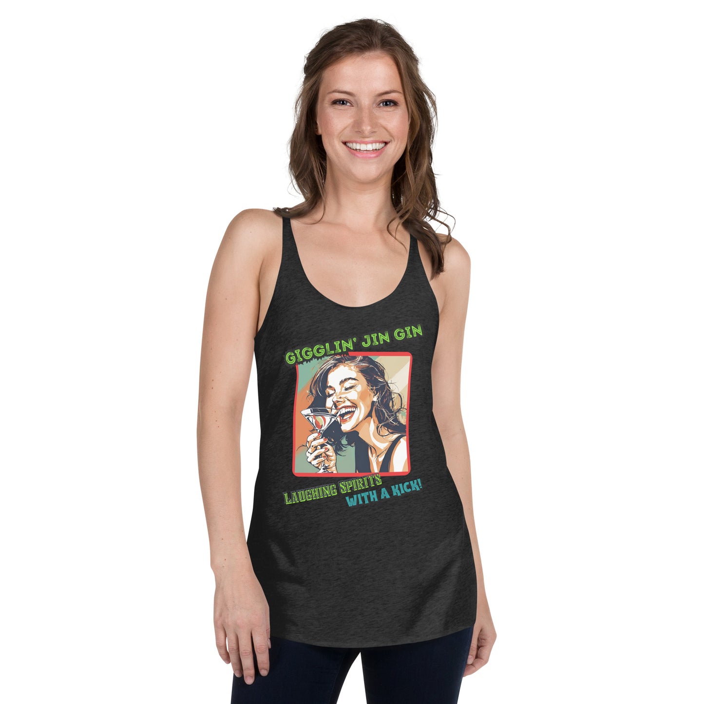 Gigglin' Jin Gin Racerback Tank