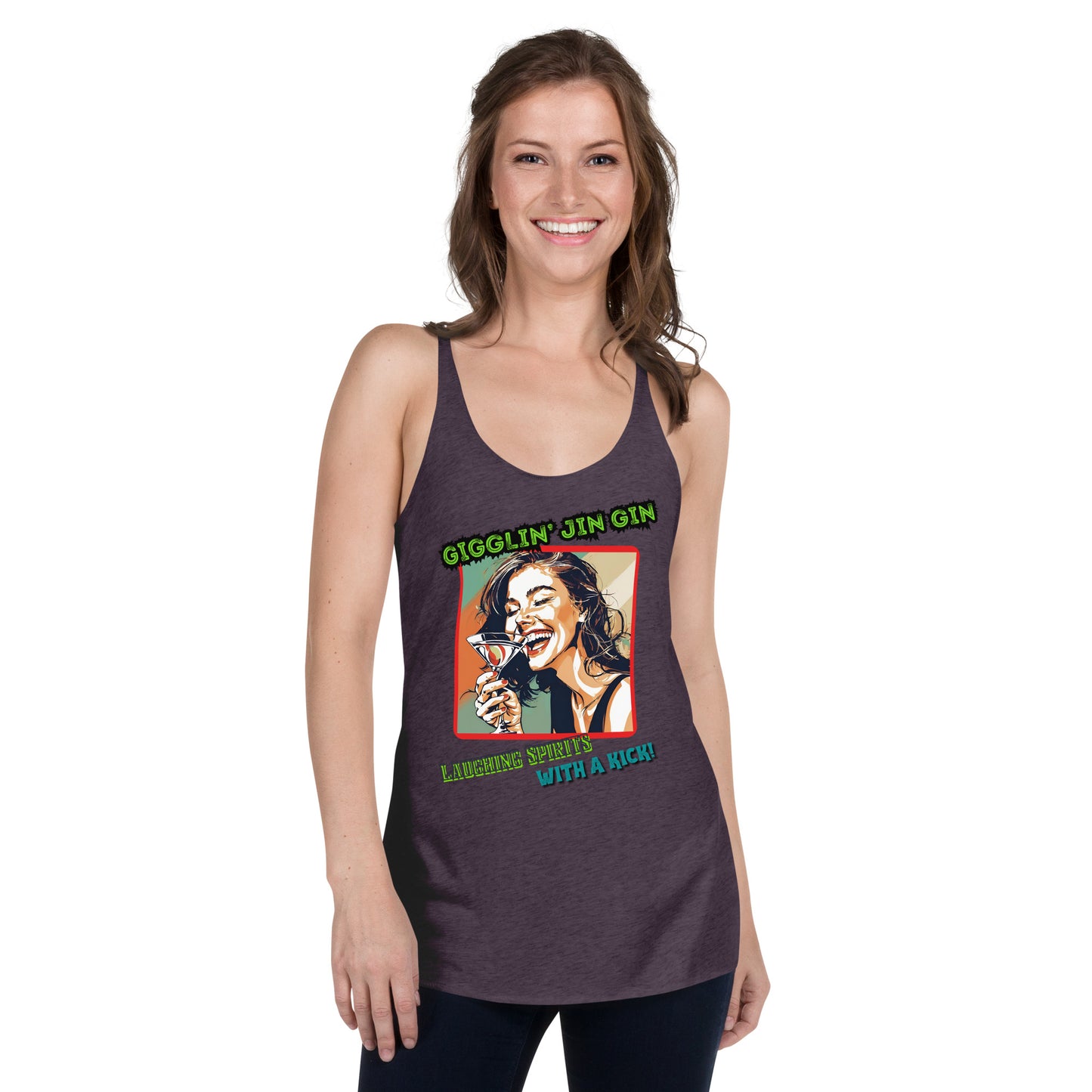 Gigglin' Jin Gin Racerback Tank