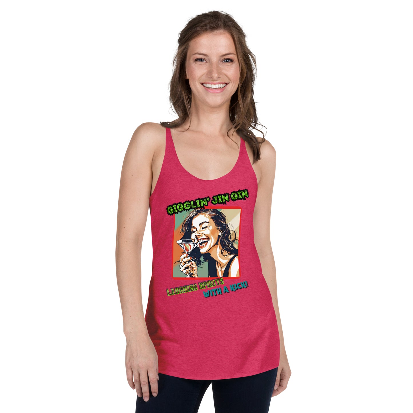 Gigglin' Jin Gin Racerback Tank