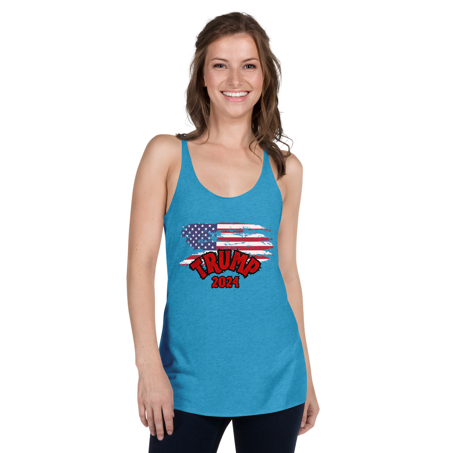 Trump 2024 Racerback Tank