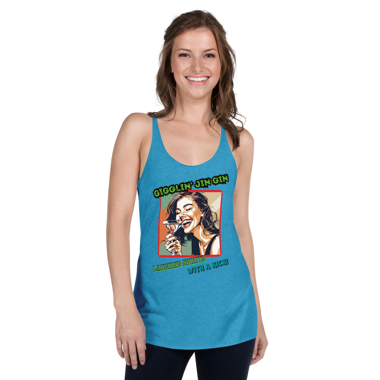 Gigglin' Jin Gin Racerback Tank