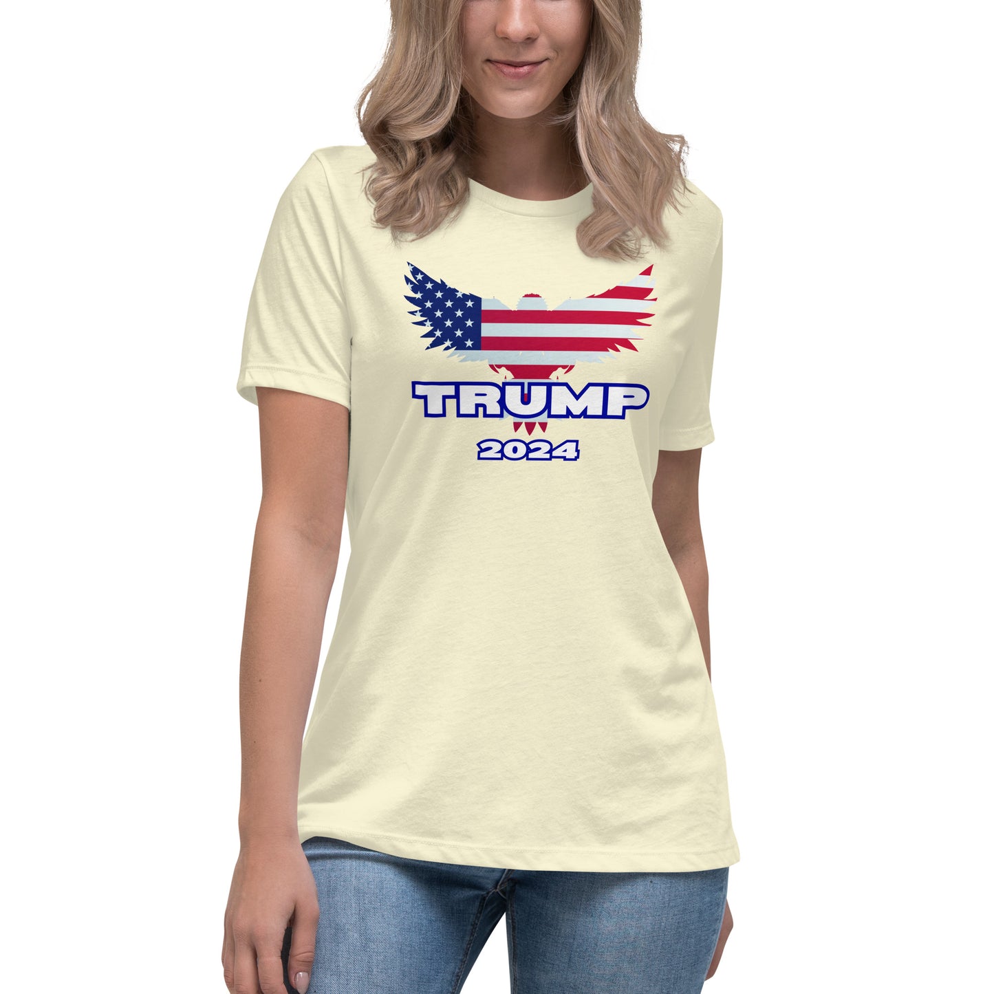 Trump 2024; relaxed fit