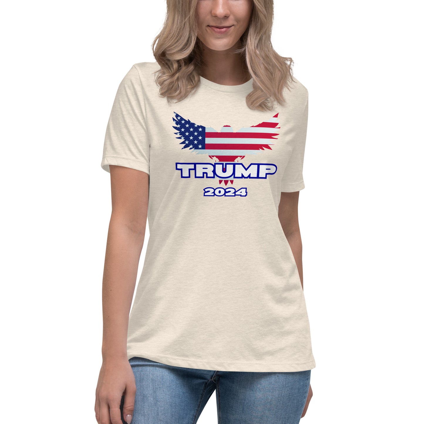 Trump 2024; relaxed fit