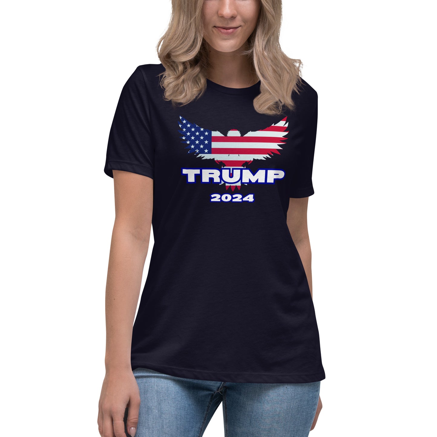 Trump 2024; relaxed fit